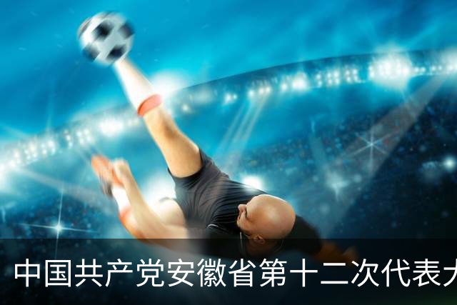 中国共产党安徽省第十二次代表大会胜利闭幕